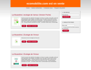 ecomobilite.com screenshot