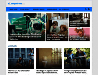 ecomparisons.com screenshot