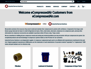 ecompressedair.com screenshot