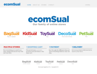 ecomsual.com screenshot