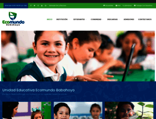 ecomundobabahoyo.edu.ec screenshot