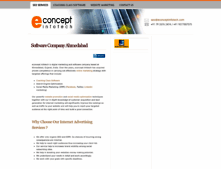 econceptinfotech.com screenshot