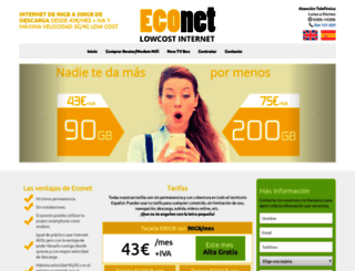 econetweb.es screenshot