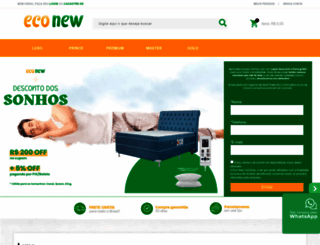 econewcolchoes.com.br screenshot