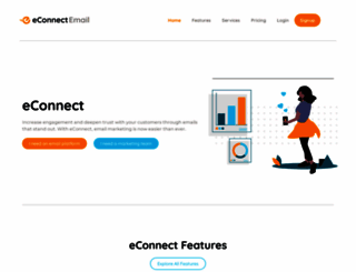 econnectemail.com screenshot
