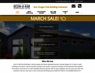 econofabbuildings.com screenshot