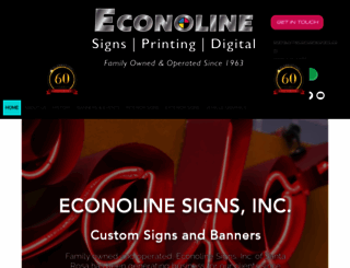 econolinesigns.com screenshot