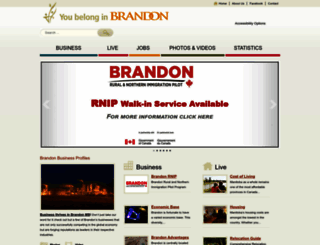 economicdevelopmentbrandon.com screenshot