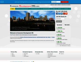 economicdevelopmenthq.com screenshot