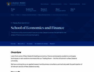 economics-finance.massey.ac.nz screenshot
