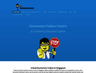 economicstuitioncentre.com.sg screenshot