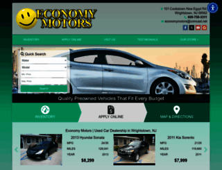 economy-motors.com screenshot