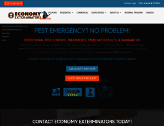 economyexterminators.com screenshot