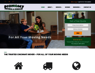 economymovingandstorage.com screenshot