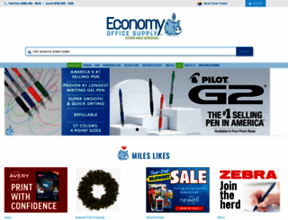 economyofficesupply.com screenshot
