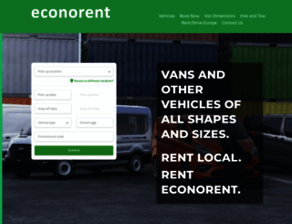 econorent.co.uk screenshot