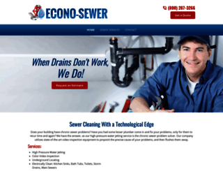 econosewer.com screenshot