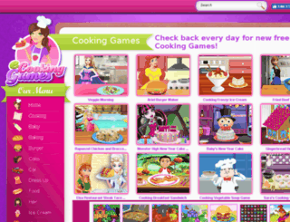 ecookinggames.com screenshot