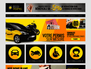 ecopermis.fr screenshot