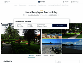 ecoplaya-hotel-puerto-soley.booked.net screenshot