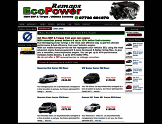 ecopower-remaps.co.uk screenshot