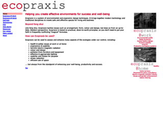 ecopraxis.co.uk screenshot
