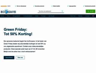 ecosave.nl screenshot
