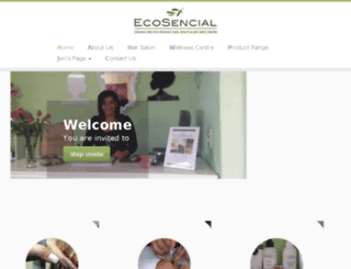 ecosencial.co.za screenshot