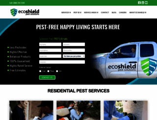 ecoshieldpest.com screenshot