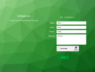 ecoshopper.com screenshot
