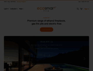 ecosmartfire.ca screenshot