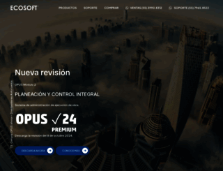 ecosoft.com.mx screenshot
