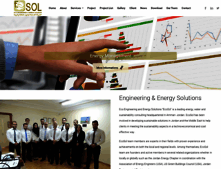 ecosol-int.com screenshot