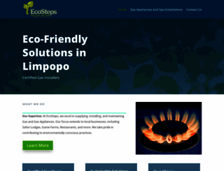 ecosteps.co.za screenshot