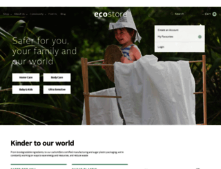 ecostore.com.au screenshot