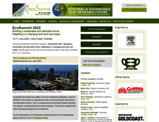 ecosummitcongress.com screenshot