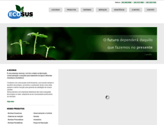 ecosus.com.br screenshot
