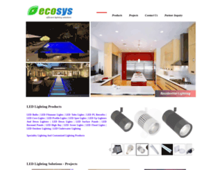 ecosysenergy.com screenshot