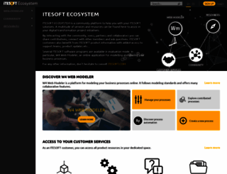 ecosystem.itesoft.com screenshot