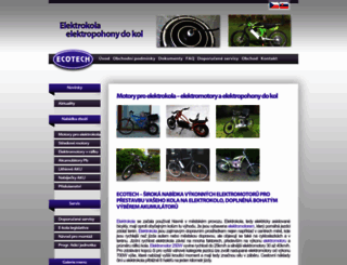 ecotech.cz screenshot