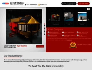 ecotechheatpump.com screenshot