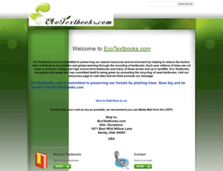ecotextbooks.com screenshot