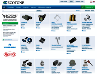 ecotone.com.pl screenshot