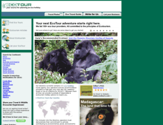 ecotourdirectory.com screenshot