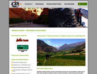 ecotourisme-trek-maroc.com screenshot