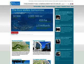 ecovallee-cotedazur.com screenshot