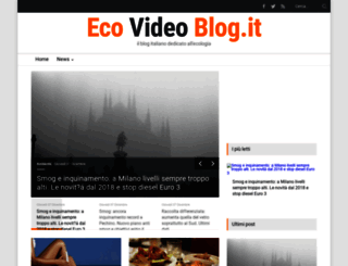 ecovideoblog.it screenshot