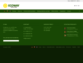 ecoway.pl screenshot