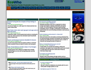 ecowho.com screenshot