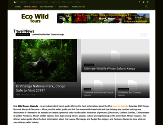 ecowildtours.com screenshot